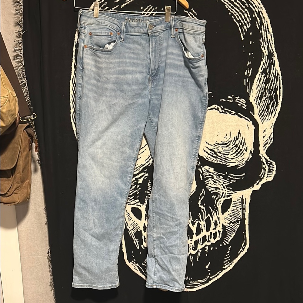 Men's American Eagle Airflex+ Light Blue Jeans 36X30